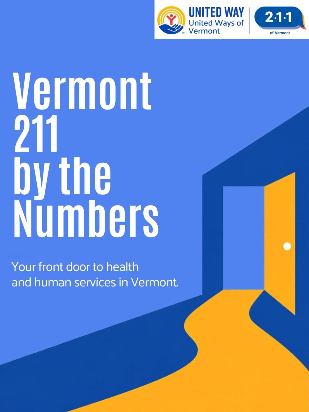 Vermont 211 by the Numbers information graphic