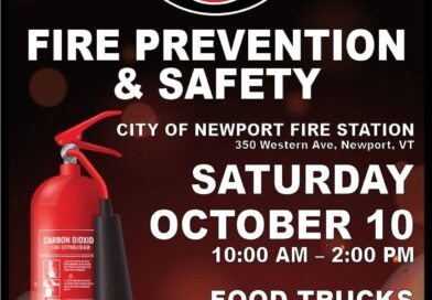 Newport Fire Department Fire Prevention and Safety Open House flyer for October 10